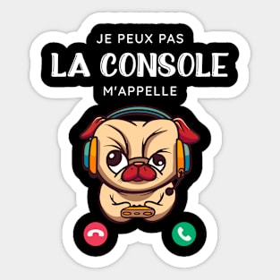 Humour Gamer Ado Joueur De Console cadeau Sticker